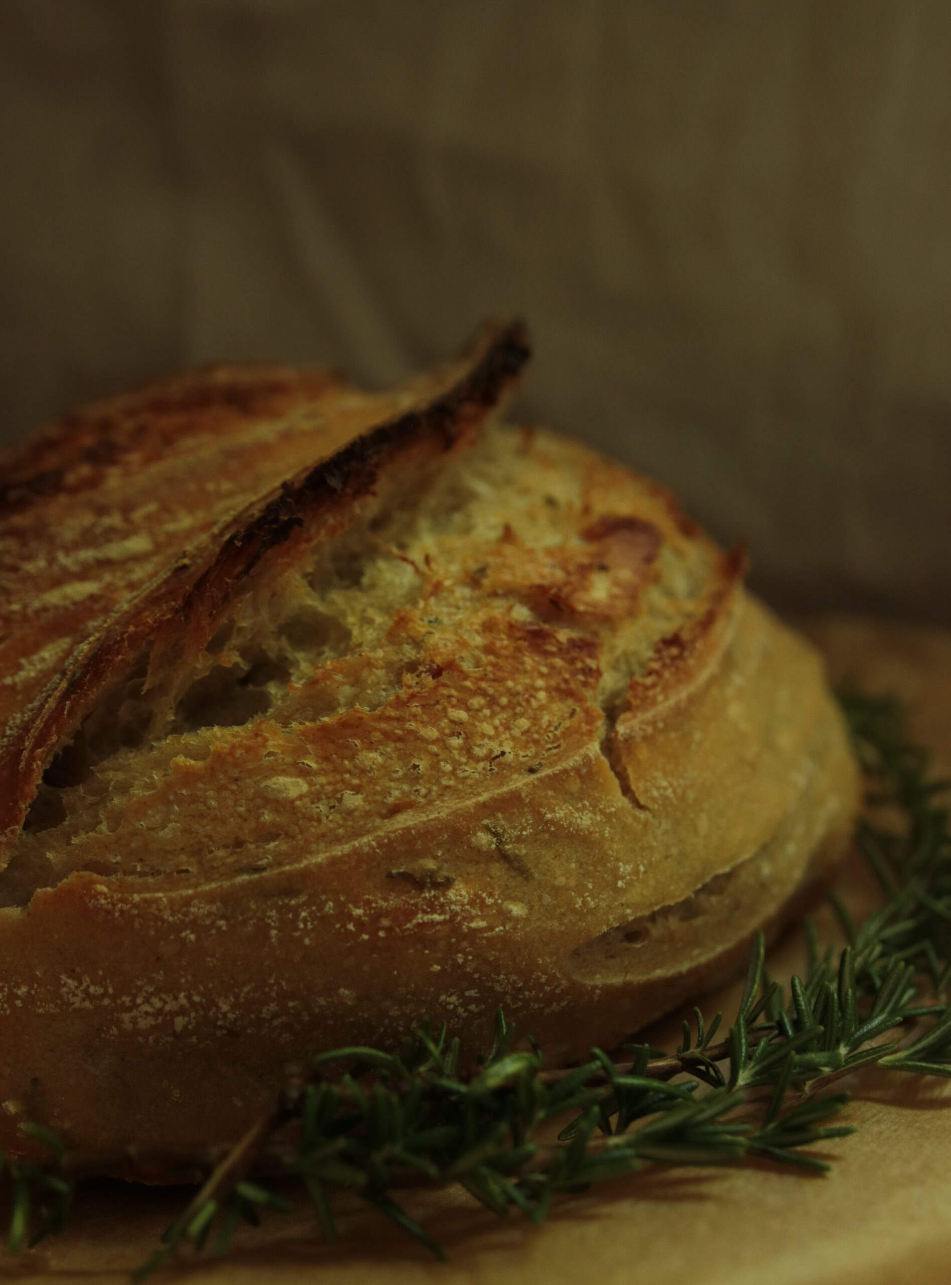 Baking sourdough bread in clay baker - Sourdough&Olives