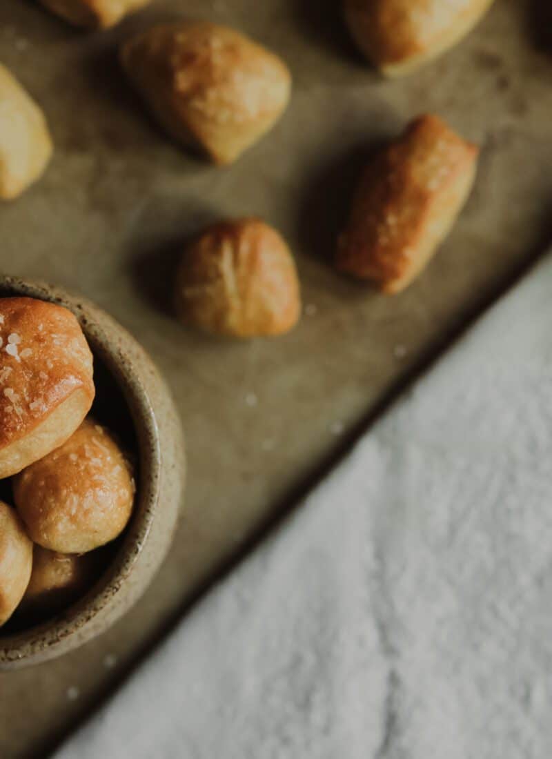 Sourdough Soft Pretzel Bites