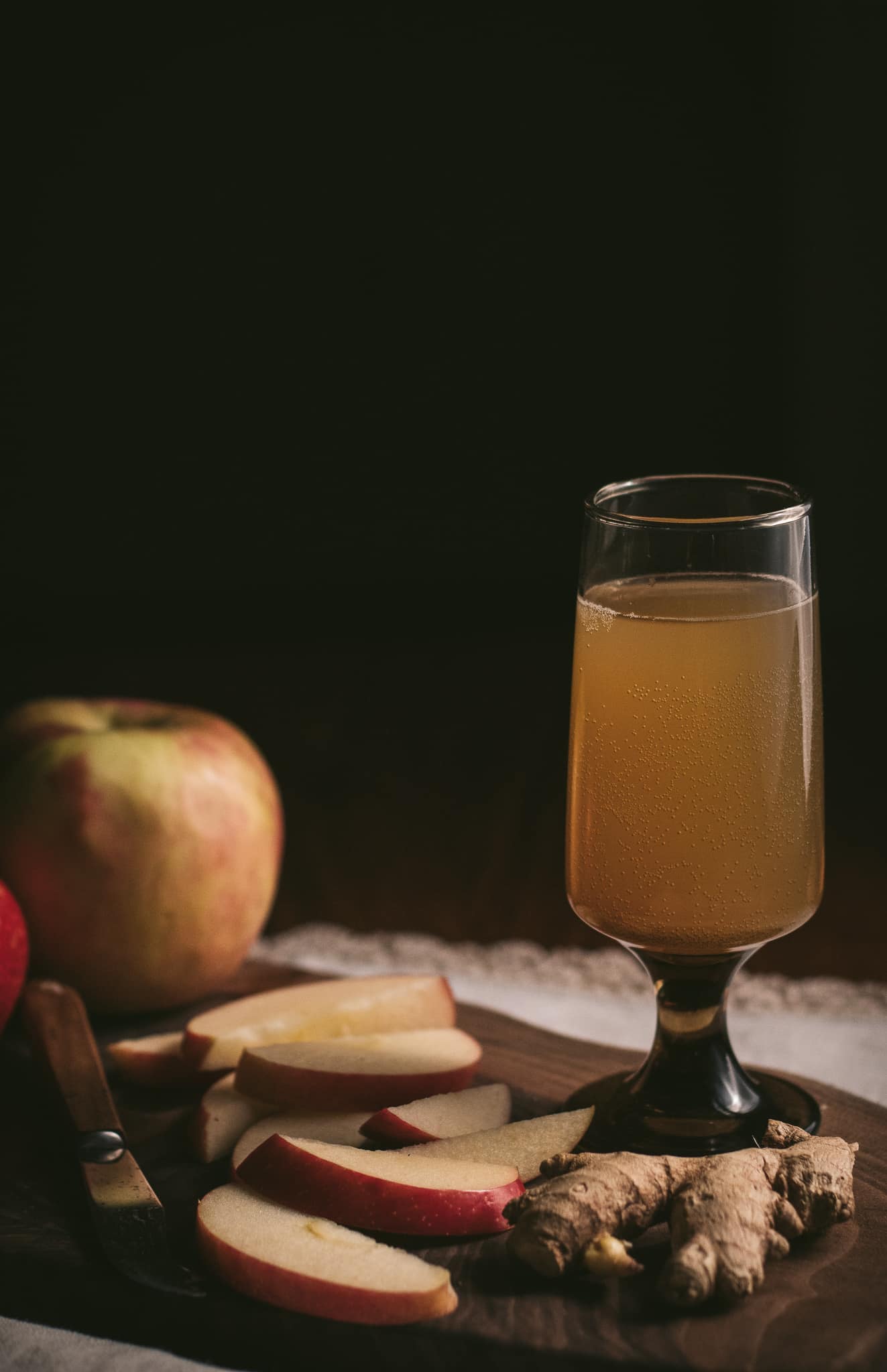 green tea kombucha