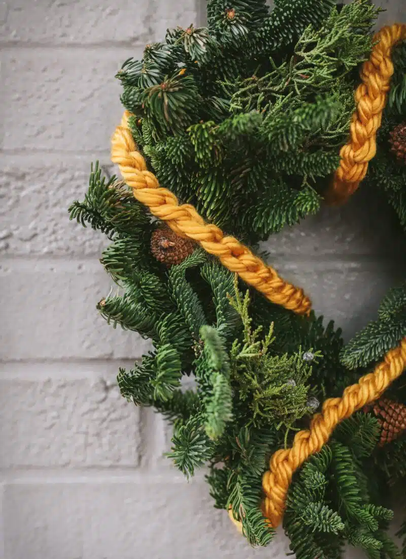 Crochet Garland Christmas Decor