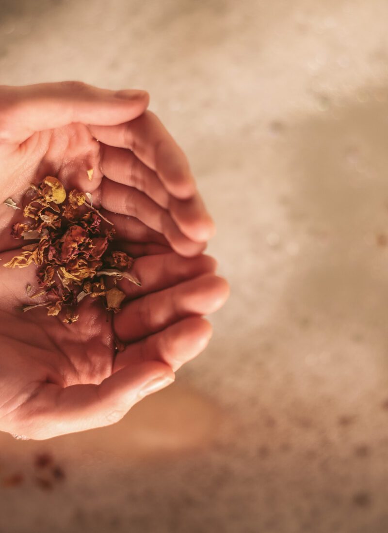 Herbal Bath Soak to Nourish Skin and Spirit