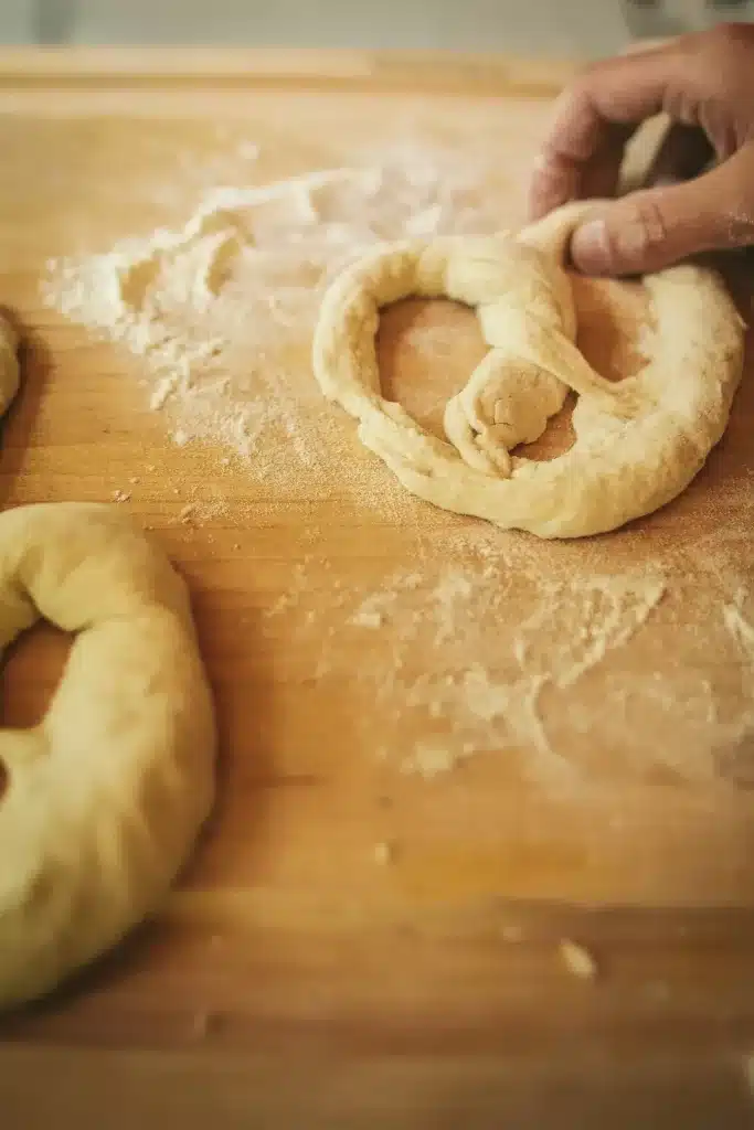 sourdough pretzels