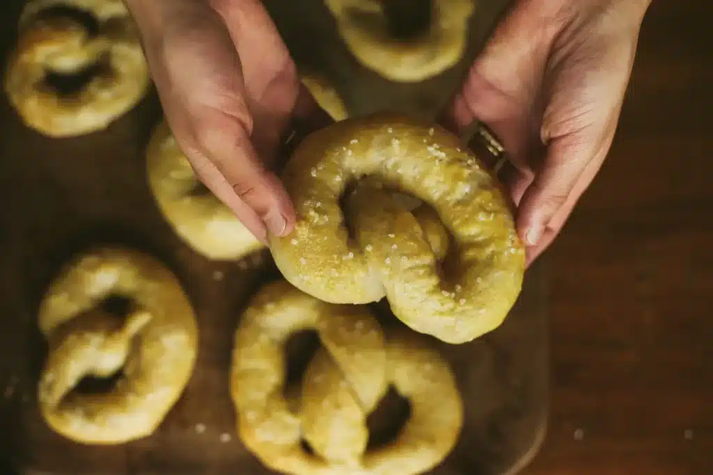 sourdough pretzels