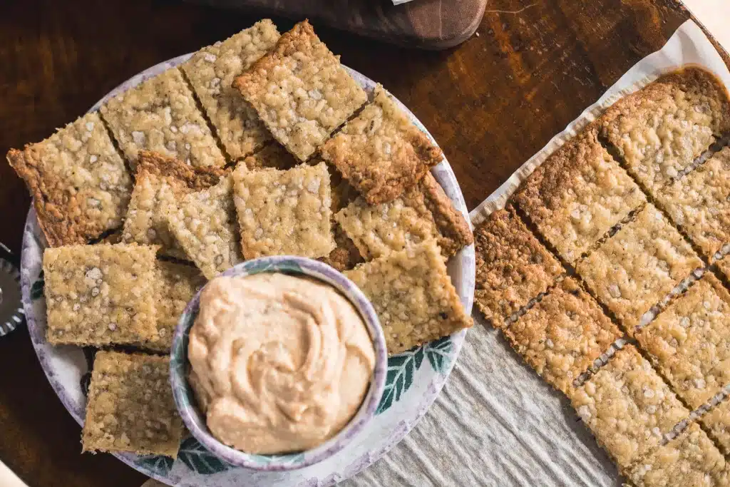 Sourdough Discard Crackers