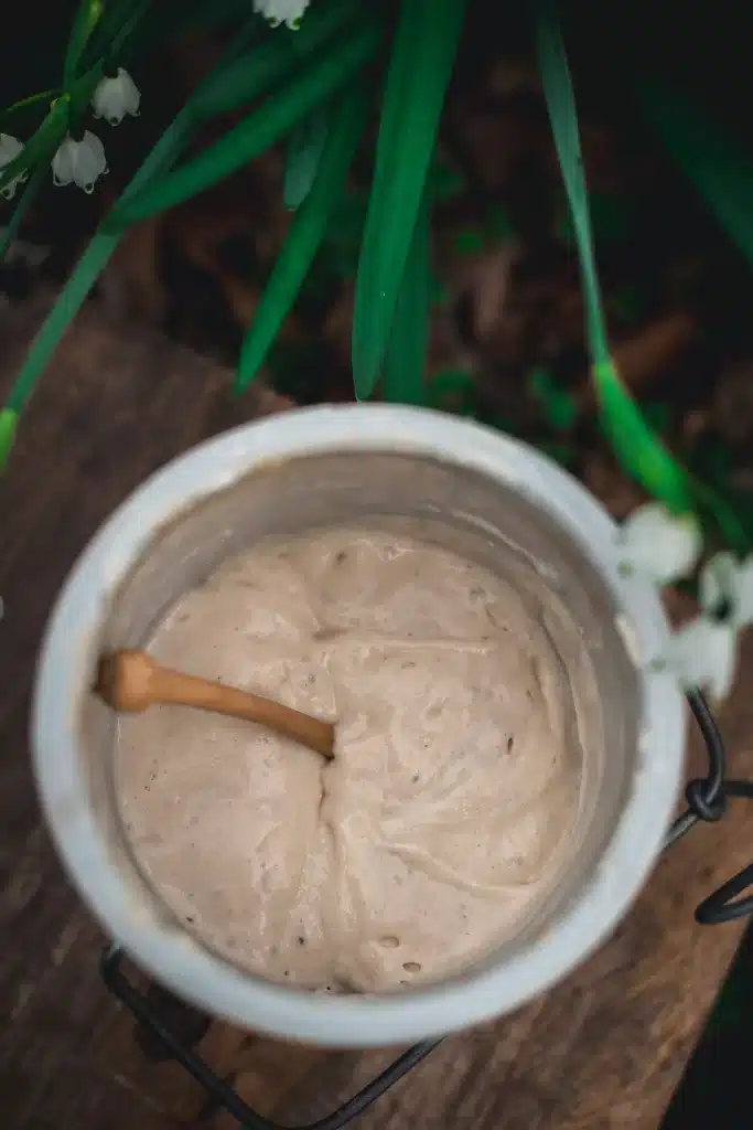 Feeding Sourdough Starter