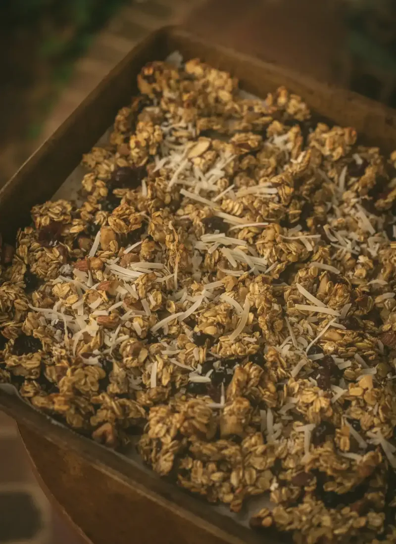 Easy Sourdough Granola Made from Pantry Staples