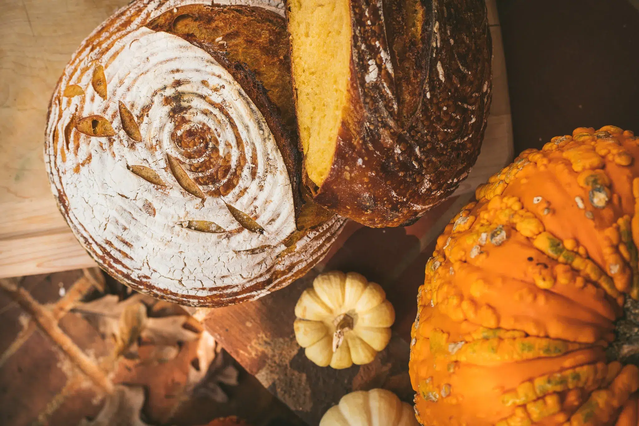 pumpkin sourdough