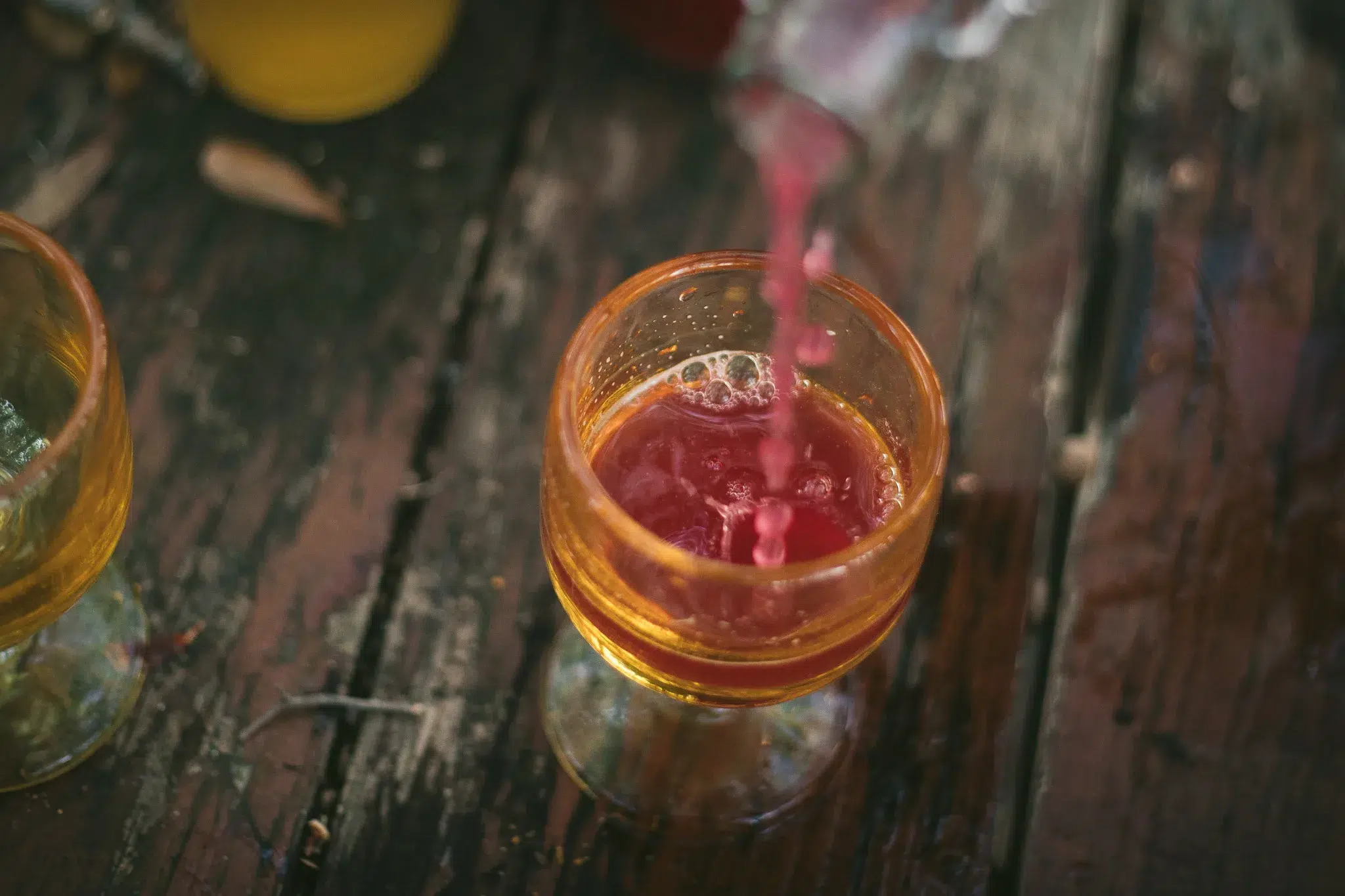 green tea kombucha