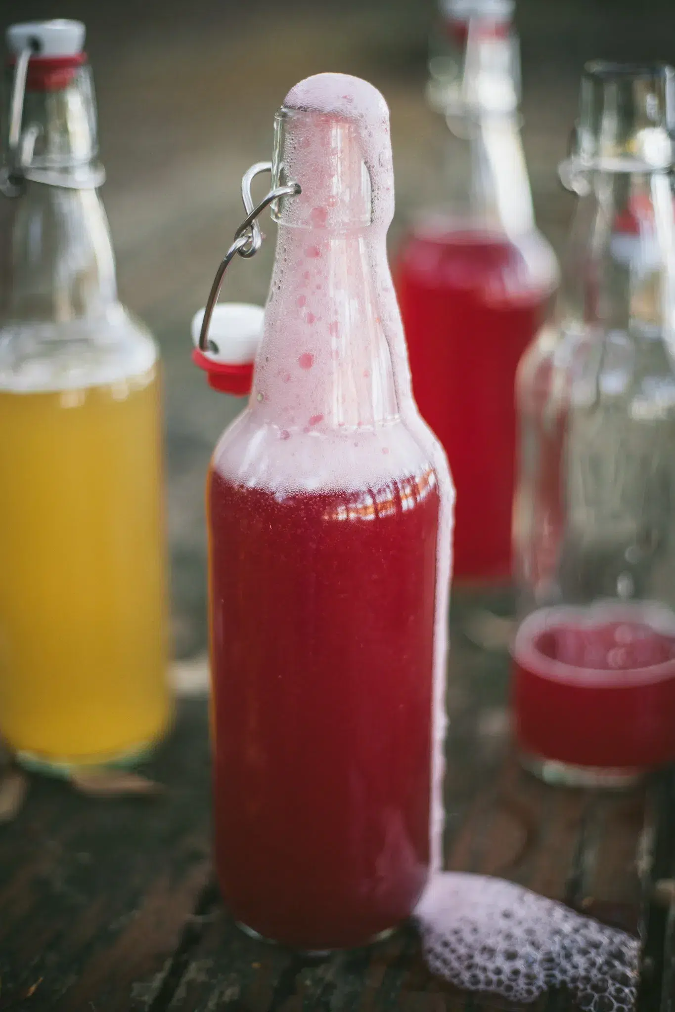 green tea kombucha